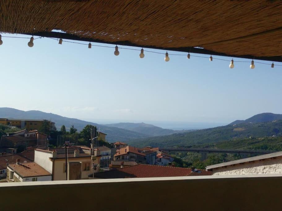 Casa Torre Con Terrazza Panoramica Futani Exterior foto